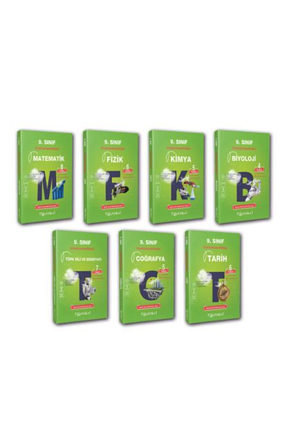 Egitim Vadisi Yayinlari 9 Sinif Tum Dersler Multi Test Seti 7 Kitap Trendyol