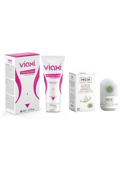 Incia Beyazlatici Renk Acici Cilt Bakim Kremi 50 Ml Dogal Beyazlatici Roll On 50 Ml Trendyol