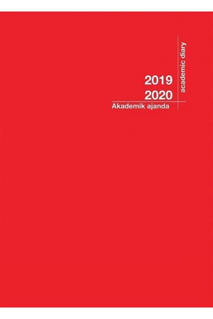 Akademi Cocuk Yayinlari 2020 2021 Akademik Ajanda 21x29 Cm Kirmizi Trendyol