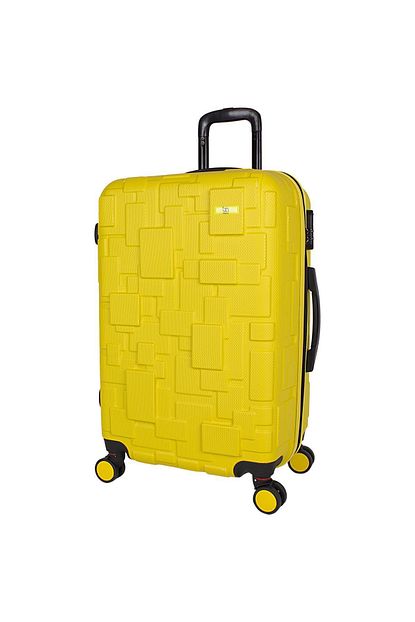 Bagacar Lego 8 Tekerlek Fiber Abs Buyuk Boy Sari Valiz Trendyol