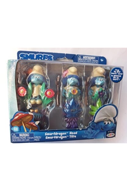 Oyuncaksahili Sirinler Smurf Dragon Maskeli Danscilar 3 Oyuncak Figur Original Fiyati Yorumlari Trendyol