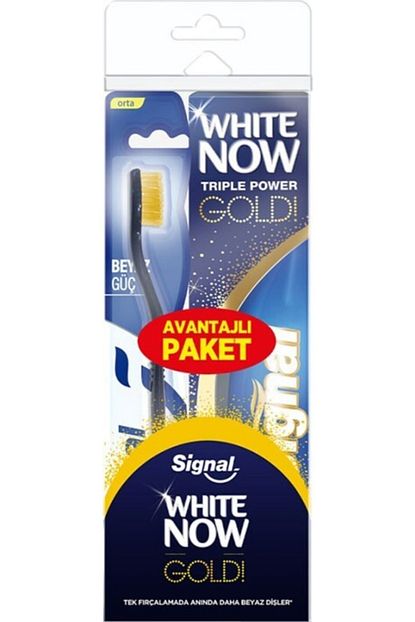 signal white now gold dis macunu 75 ml