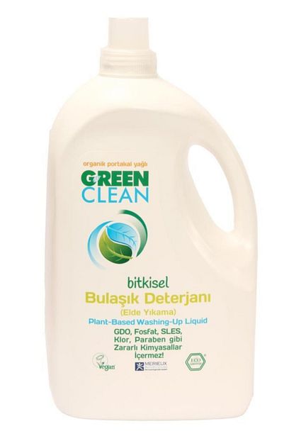 green clean organik portakal yagli bitkisel bulasik deterjani 2750 ml fiyati yorumlari trendyol