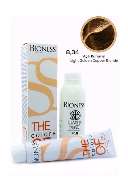 Bioness Classic Acik Karamel 8 34 Sac Boyasi Oksidan Hediyeli Fiyati Yorumlari Trendyol