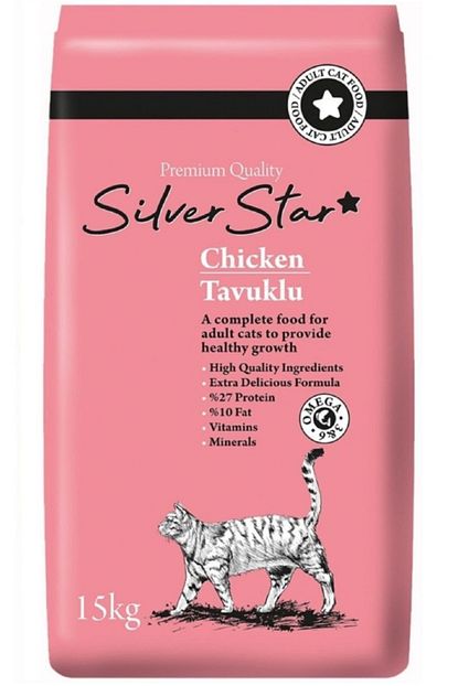 silverstar tavuklu yetiskin kedi mamasi 15 kg fiyati yorumlari trendyol