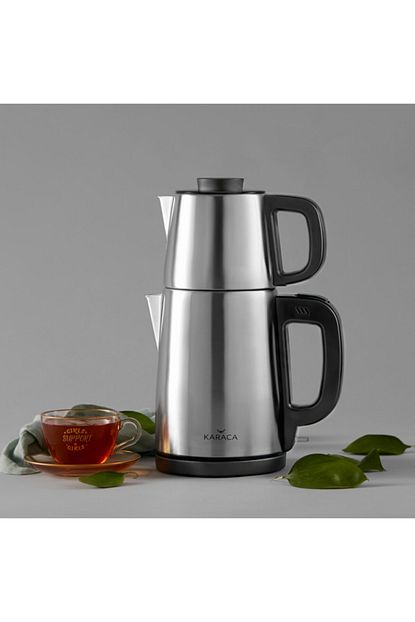 karaca tea break cay makinesi inox siyah fiyati yorumlari trendyol