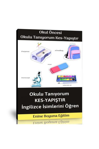 https www trendyol com enine boyuna egitim okul oncesi okul esyalarini taniyorum kes yapistir kitabi p 85806391
