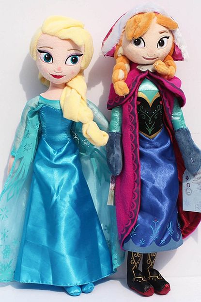 foxfigures pelus elsa ve anna bebek seti fiyati yorumlari trendyol