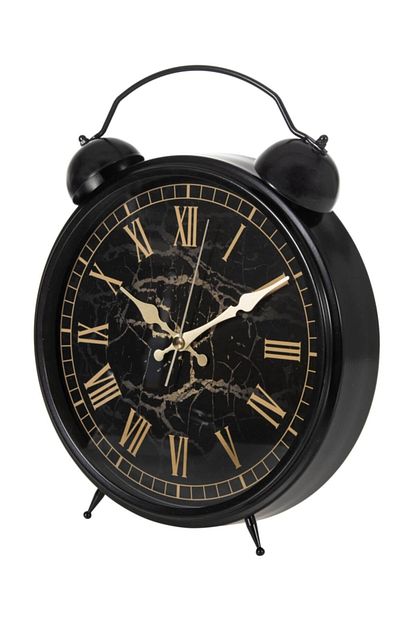 mudo concept marble masa saati 25 cm siyah 1200983001 fiyati yorumlari trendyol