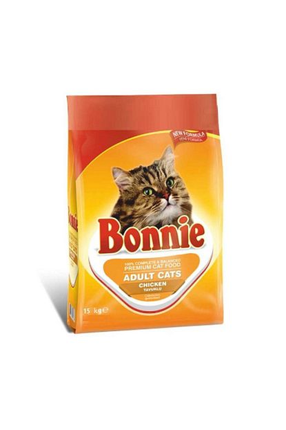 bonnie tavuklu kuru yetiskin kedi mamasi 15 kg fiyati yorumlari trendyol