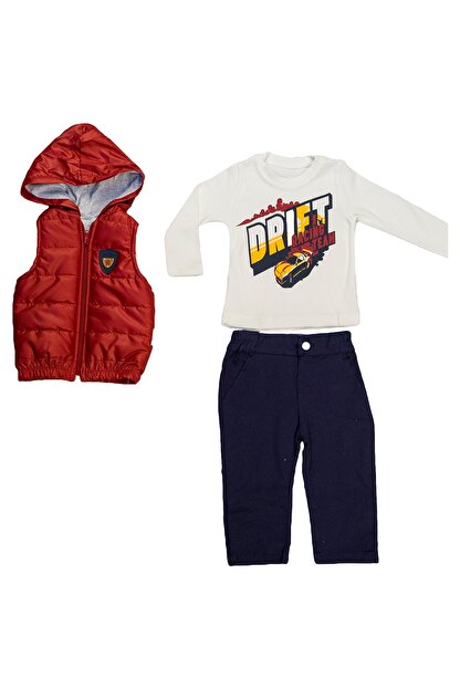 Mavi Bebek Mikro Sisme Yelekli 3 Lu Erkek Bebek Takimi Fiyati Yorumlari Trendyol