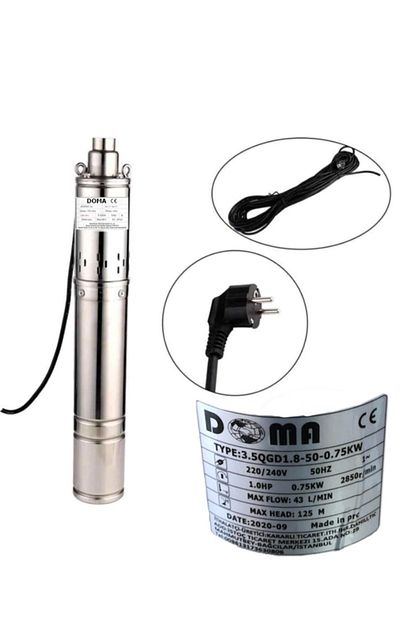 doma 3 5qgd1 8 dik milli 1hp derin kuyu