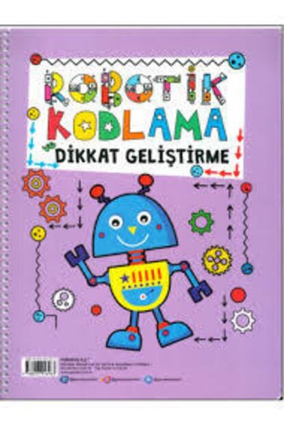 okul oncesi etkinlik kitabi robotik kodlama tek kitap