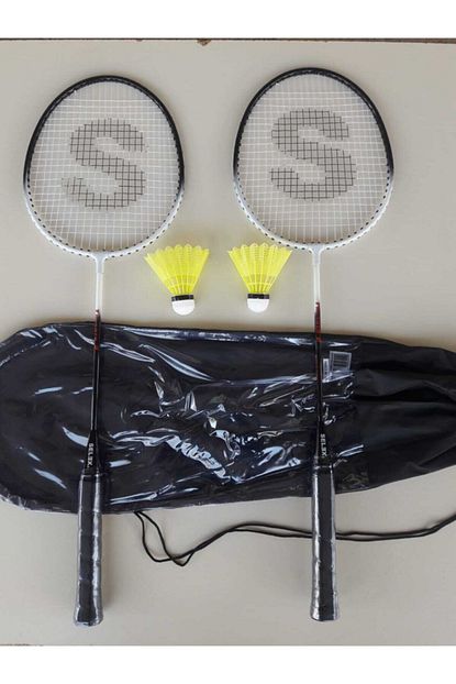 selex thunder badminton set 2 raket 2 top fiyati yorumlari trendyol