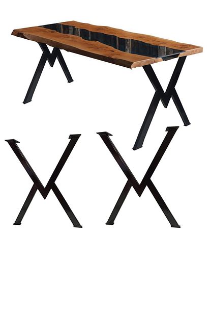 cvtdesign metal ayak masa ayagi ahsap kutuk masif calisma yemek mutfak masasi ayagi retro ayak takimi fiyati yorumlari trendyol