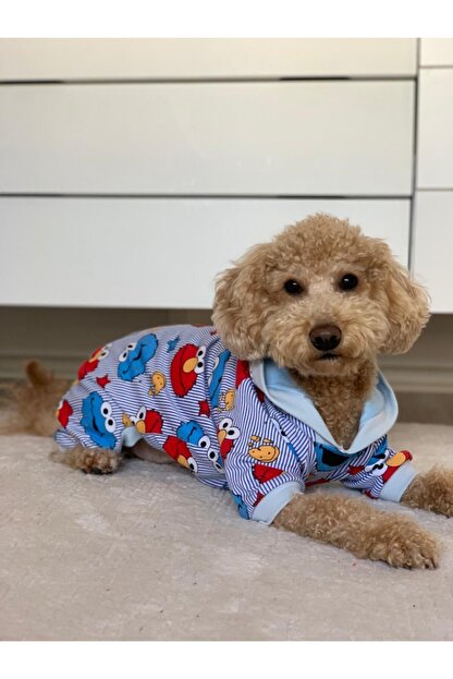 pawplus pet butik kurabiye canavari kopek kiyafeti pijama fiyati yorumlari trendyol
