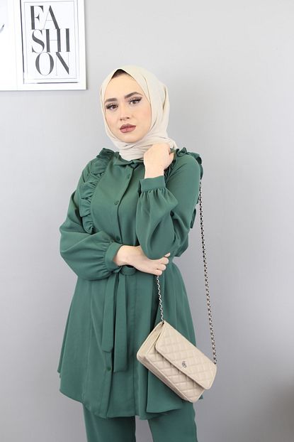 tunik pantolon ikili