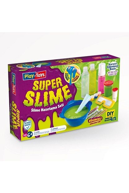 play toys super slime hazirlama seti saglik bakanligi onayli 100 yerli uretim fiyati yorumlari trendyol