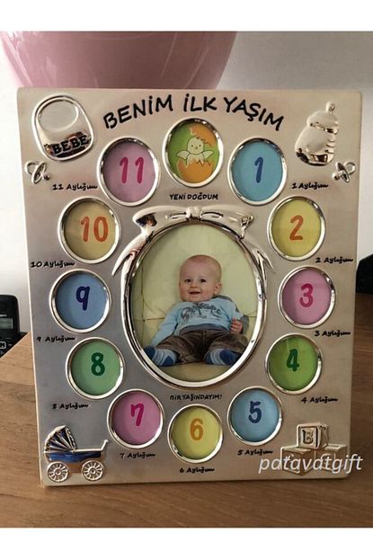 patavat benim ilk yasim bebek cercevesi