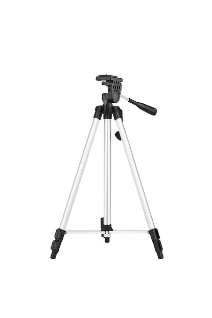 3 ayak sabitleyici aluminyum cep telefonu kamera tripodu 133 cm 330a al330a