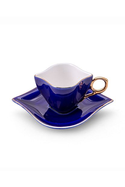 karaca art deco 2 kisilik kahve fincan takimi