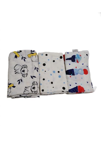 babyland my quala 3 lu cok amacli muslin bez ortu bebek battaniye fiyati yorumlari trendyol
