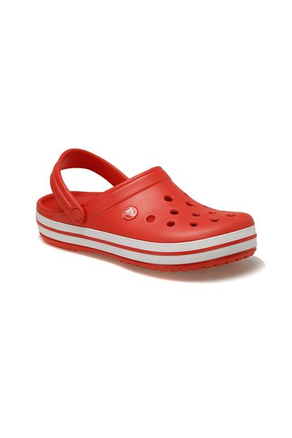crocs crocband flame white kirmizi