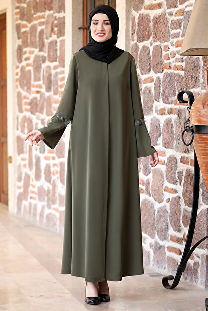 Mihrunisa Onu Boydan Dugmeli Feriha Ferace Haki Fiyati Yorumlari Trendyol