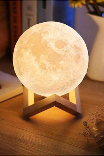 sifa inur 16 renk 10cm sifinur kumandali usb sarjli 3d dolunay lamba ay kure gece lambasi fiyati yorumlari trendyol