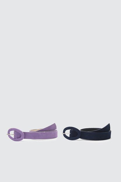 lacivert lila 2 li paket suet kemer twoss21ke0058