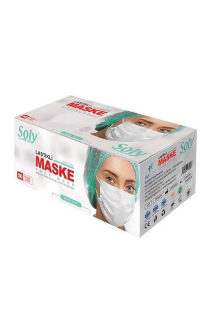 soly 3 katli burun telli tam ultrasonik cerrahi maske 50 adet fiyati yorumlari trendyol