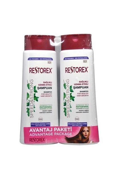 restorex sampuan saglikli uzama etkili 500 ml sac dokulmesine karsi x2 adet fiyati yorumlari trendyol