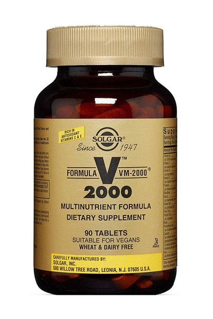 solgar vm 2000 multivitamin 90 tablet