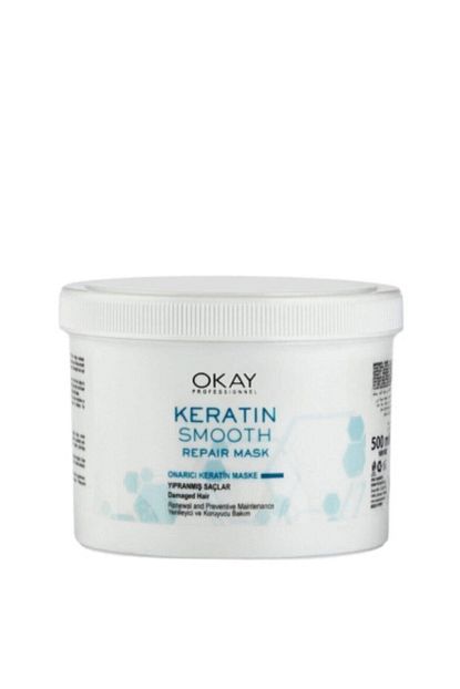 okay keratin smooth onarici sac bakim maske 500ml fiyati yorumlari trendyol
