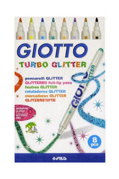 giotto simli keceli kalem turbo glitter