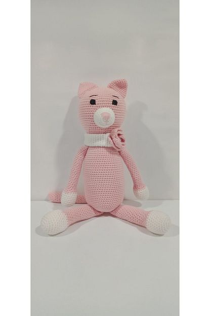 anne atolye pembe oyuncak amigurumi kedi 36 cm fiyati yorumlari trendyol