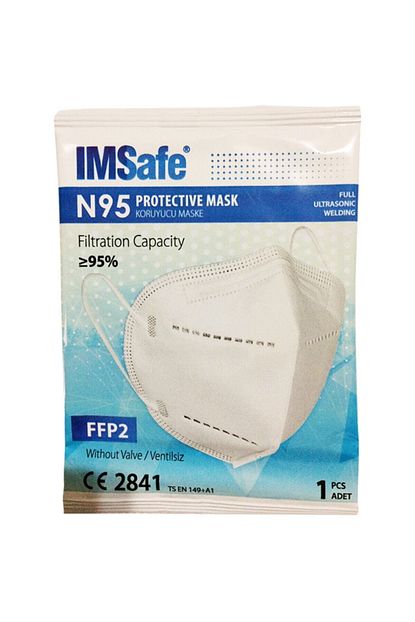 imsafe n95 cerrahi maske 5 katli iso belgeli 3 adet ambalajli fiyati yorumlari trendyol