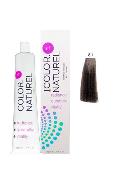 color naturel sac boyasi 8 1 kullu acik kumral 100 ml fiyati yorumlari trendyol