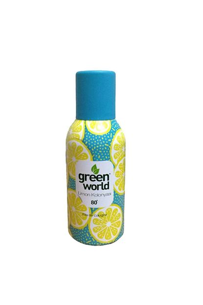 green world greenworld kolonya aerosol