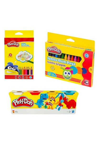 Play Doh 2 Li Boyama Seti Ve 4 Lu Oyun Hamuru Trendyol