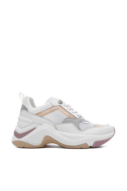 Tommy Hilfiger Internal Wedge Kadin Krem Spor Ayakkabi Fw0fw04704 Trendyol