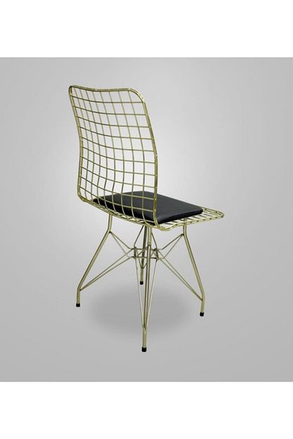 Chic Life Gold Tel Sandalye Trendyol