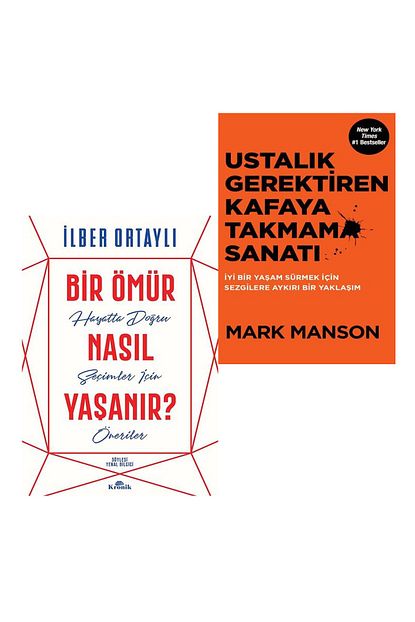 Kronik Kisisel Gelisim Seti Bir Omur Nasil Yasanir Ustalik Gerektiren Kafaya Takmama Sanati Trendyol