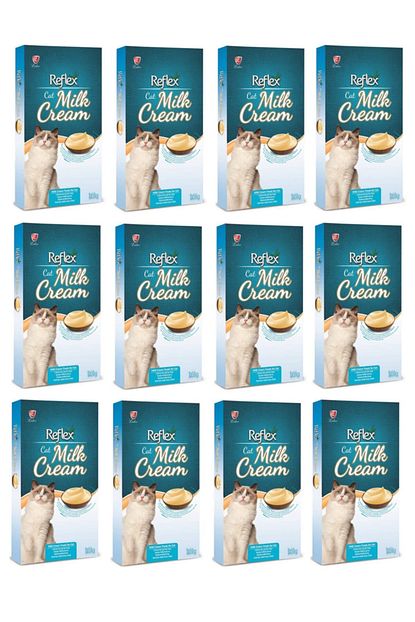 Reflex Milk Cream Sut Kremali Sivi Kedi Odulu 8 X 10 Gr X 12 Paket Trendyol