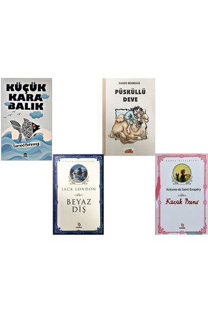 Erasmus Yayinlari Cocuklar Icin Set Kucuk Prens Beyaz Dis Kucuk Kara Balik Puskullu Deve Trendyol