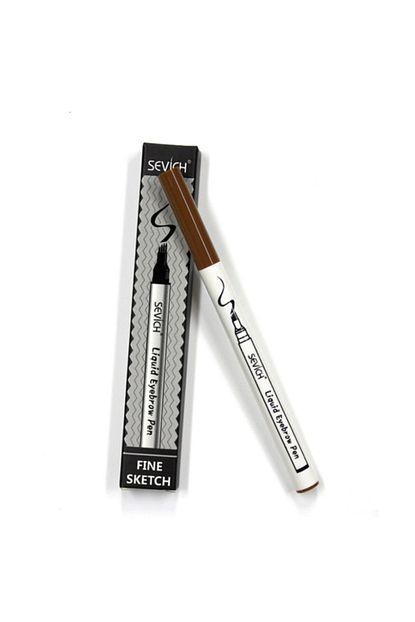 Sevich Acik Kahverengi Lakalici Kas Kalemi Kalici Makyaj Suya Dayanikli Microblading Sevich Orjinal Trendyol