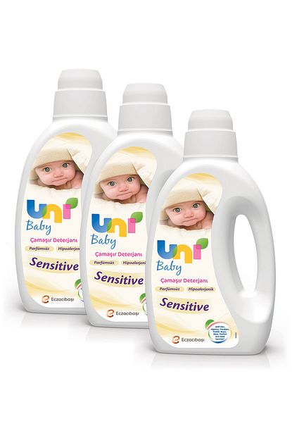 Uni Baby Sensitive Camasir Deterjani 1000ml 3 Adet Trendyol