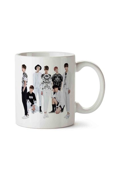 Art Hediye Bts Karakterler Baskili Kupa Bardak Trendyol