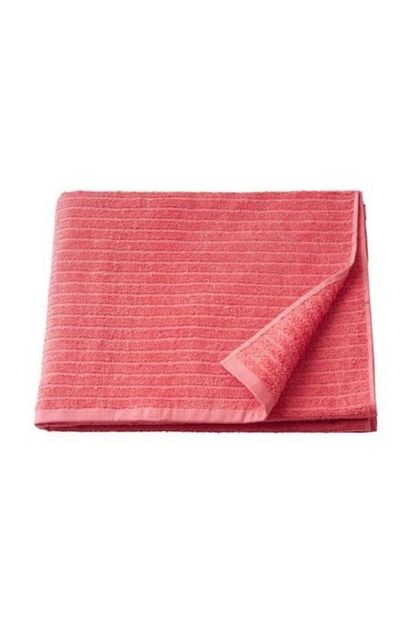 Via Ikea Vagsjon Banyo Havlusu Acik Kirmizi Trendyol