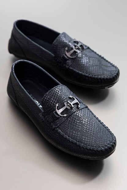 Tonny Black Erkek Hakiki Deri Loafer Tokali Capa Trendyol